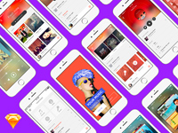 6 Free Music UI Kits for Photoshop and Sketch