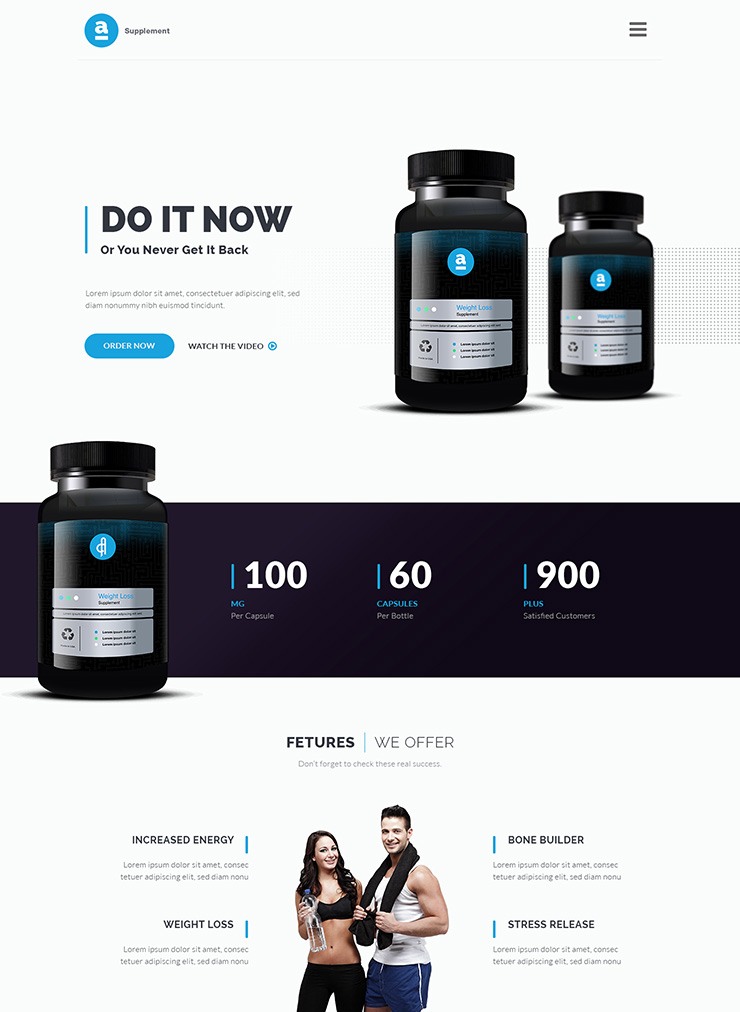 Adele Product Landing Page