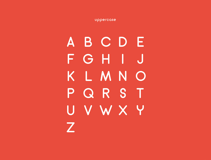 Arciform Font Geometric Uppercase