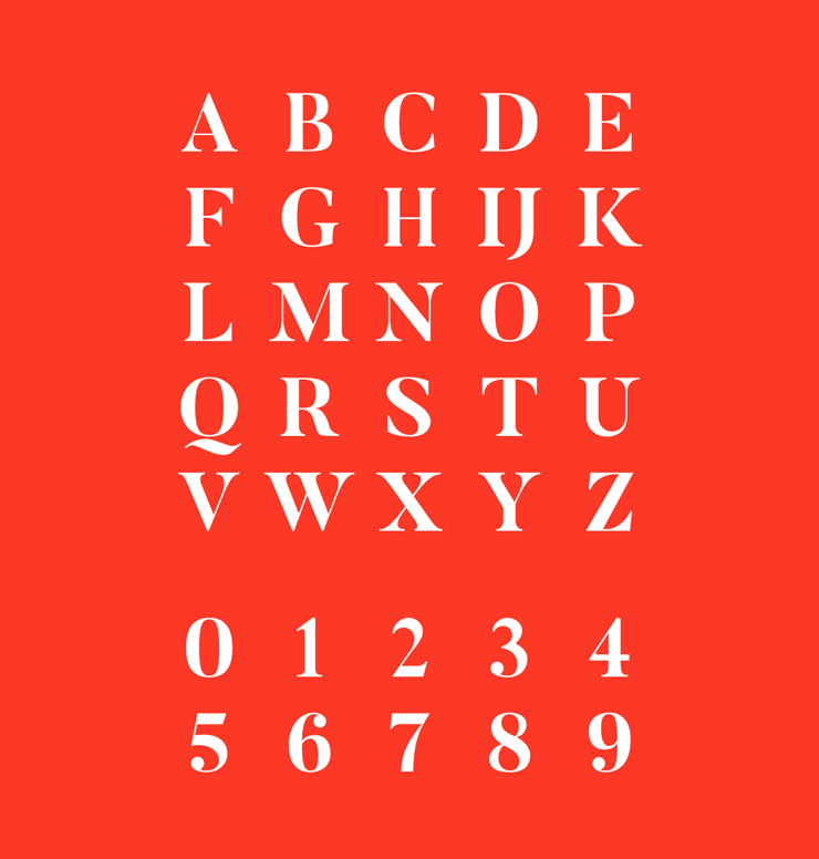 Butler Font Free Modern Serif Uppercase