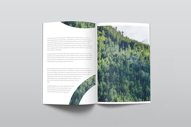 Clean Free Psd Magazine Mockup