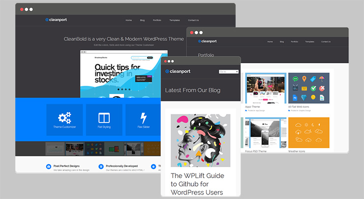Cleanport WordPress Free Theme