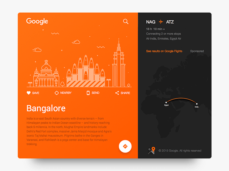 Google Map Advanced Search