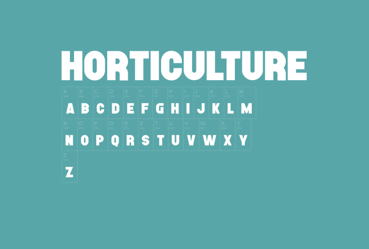 Horticulture