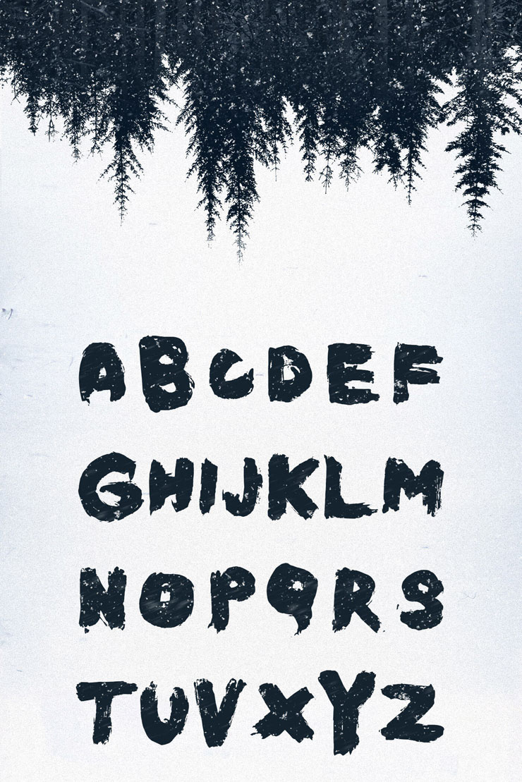 Kust Free Brush Font