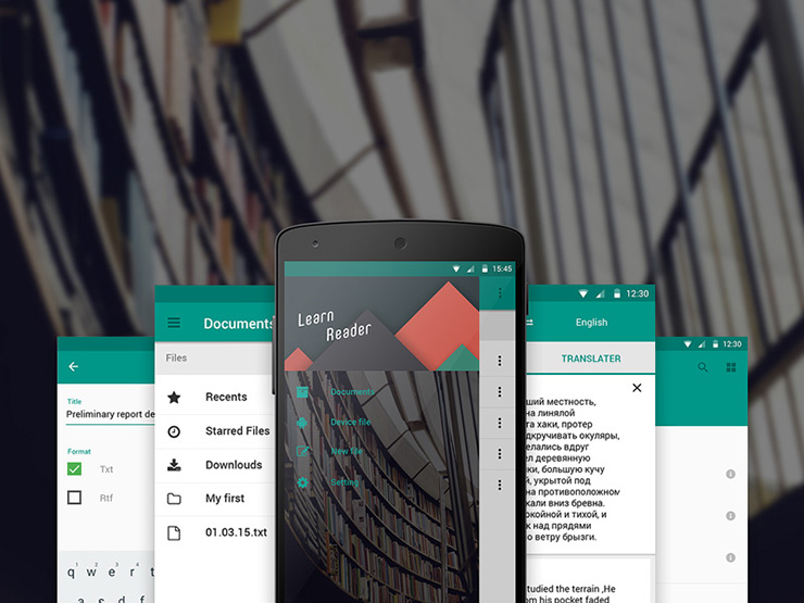Learn Reader Ui Kit
