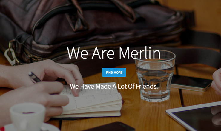 Merlin Free Html Template