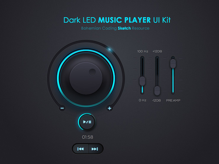 Music Player Ui Kit
