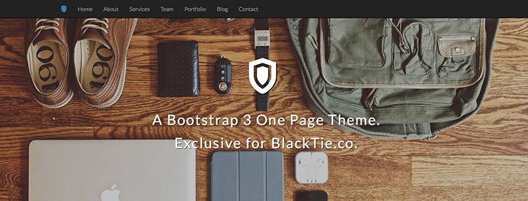 Shield Free Bootstrap 3 Theme