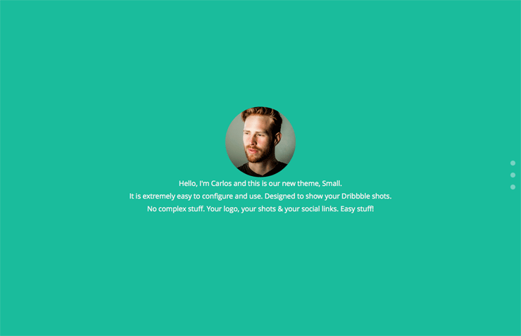 Small Free Bootstrap 3 Theme